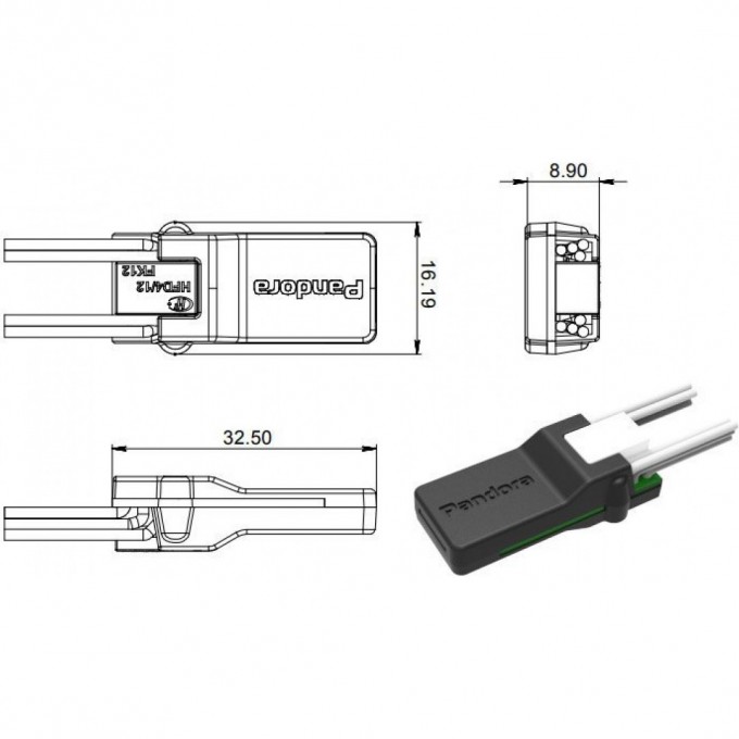 Реле блокировки PANDORA BT-01 63003